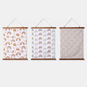 Boho Rainbows Nursery Hanging Tapestry Wall Art Hangend Wandkleed (Driedubbel)