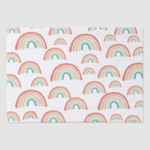 Boho Rainbows Ontvangt plakpapier Tissuepapier