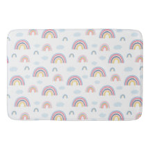 Boho Rainbows Pink Blue 