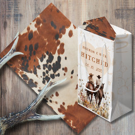 Boho Ranch Gehechte Trouwcadeau Tas Klein Cadeauzakje
