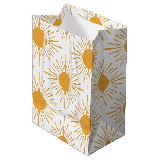 Boho Ray of Sun Medium Cadeauzakje (Voorkant Gekanteld)