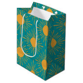 Boho Ray van Sun Turquoise Medium Cadeauzakje (Voorkant Gekanteld)