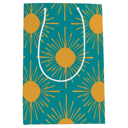 Boho Ray van Sun Turquoise Medium Cadeauzakje (Voorkant)