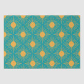 Boho Ray van Sun Turquoise Tissuepapier (Voorkant)