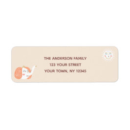 Boho Ray van Sunshine Elephant Return Address Etiket