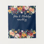 Boho Reception Foto Booth Wandkleed (Voorkant)