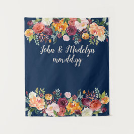 Boho Reception Foto Booth Wandkleed