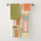 Boho Rechthoeken Bad Handdoek (Insitu)