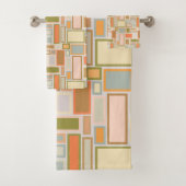 Boho Rechthoeken Bad Handdoek (Insitu)
