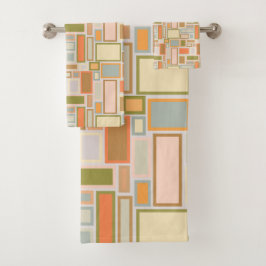 Boho Rechthoeken Bad Handdoek