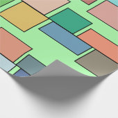 Boho Rechthoeken Cadeaupapier (Hoek)