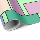 Boho Rechthoeken Cadeaupapier (Rol Hoek)