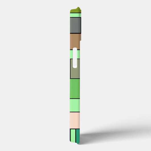 Boho Rechthoeken Case-Mate iPhone Case (Achterkant / Rechts)