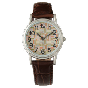 Boho Rechthoeken Horloge