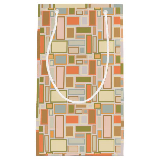 Boho Rechthoeken Klein Cadeauzakje (Voorkant)