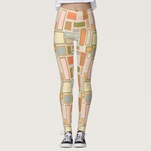 Boho Rechthoeken Leggings