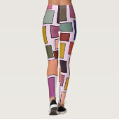 Boho Rechthoeken Leggings (Achterkant)
