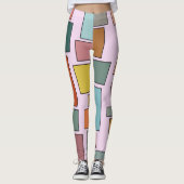 Boho Rechthoeken Leggings (Voorkant)