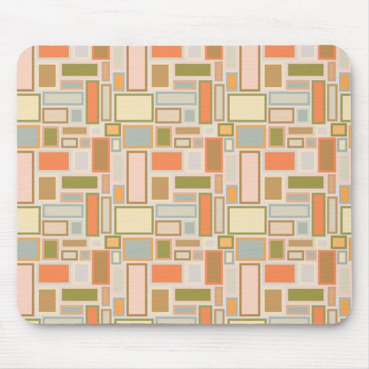 Boho Rechthoeken Muismat (Voorkant)