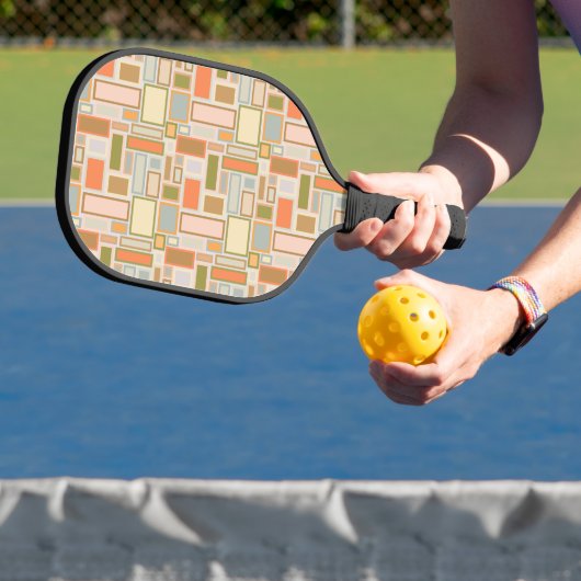 Boho Rechthoeken Pickleball Paddle (Insitu)
