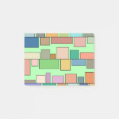 Boho Rechthoeken Post-it® Notes (Voorkant)