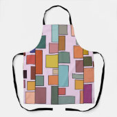 Boho Rechthoeken Schort (Voorkant)