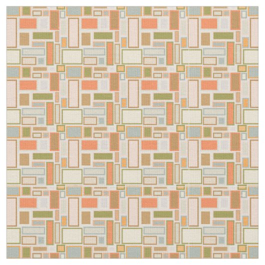 Boho Rechthoeken Stof (Close Up)