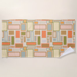 Boho Rechthoeken Strandlaken