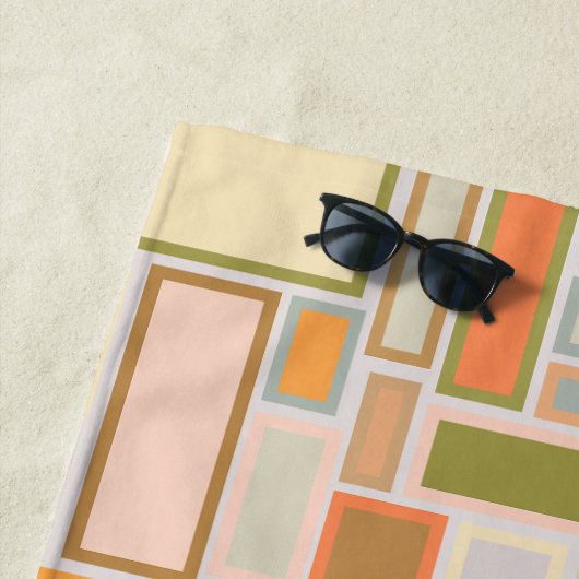 Boho Rechthoeken Strandlaken (In situ)