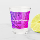 Boho Red Agave Affirmations Shot Glass Shot Glas (Voorkant)