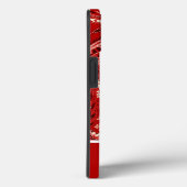 Boho Red Bandanna Hoesje-Mate iPhone Case aanpasse (Achterkant / Rechts)