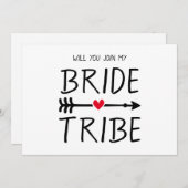 Boho Red Heart Arrow zal je aansluiten bij mijn Br Kaart (Voorkant / Achterkant)