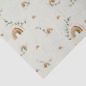 Boho regenbogen eucalyptus kinderkamer baby shower tissuepapier (Detail)