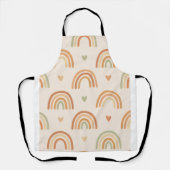 Boho Regenboog All-Over Print Schort (Voorkant)