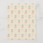 Boho Regenboog Baby Shower Budget Uitnodiging (Achterkant)