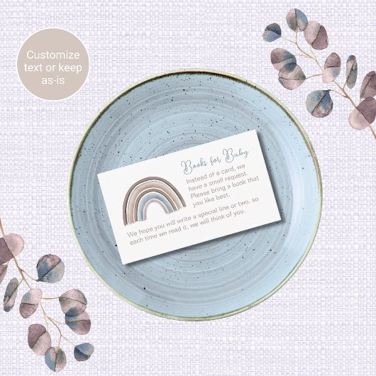 Boho Regenboog Baby Shower Enclosure Kaarten Boeke