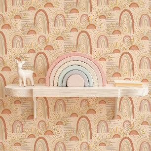 Boho Regenboog Babykamer Behang