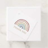 Boho Regenboog Bedankjes Labels (In situ)