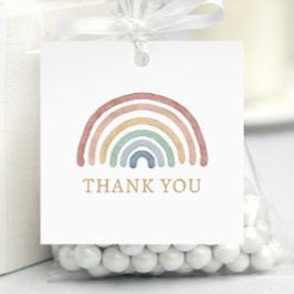 Boho Regenboog Bedankjes Labels