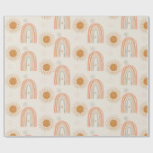 Boho-regenboog Cadeaupapier (Vlak)