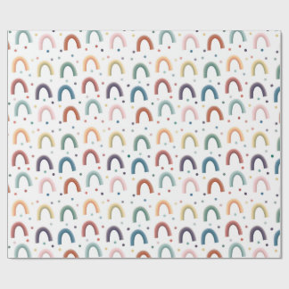 Boho Regenboog Cadeaupapier
