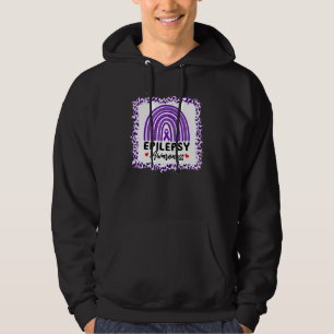 Boho Regenboog Epilepsie Bewustzijnsdag Krijger Su Hoodie
