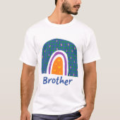 Boho Regenboog Familie - Broer T-shirt (Voorkant)
