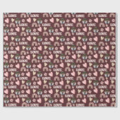 Boho Regenboog Foto Inpakpapier voor de Liefde (Vlak)