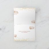 Boho Regenboog Is Ze Niet Wonderbaar Vouwkaart Bedankkaart (Binnen)