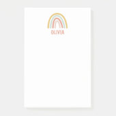 Boho Regenboog Kids Gepersonaliseerd Post-it® Notes (Voorkant)
