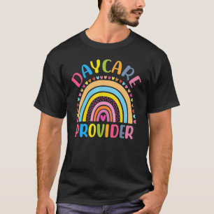Boho Regenboog Kinderdagverblijf Docent Waardering T-shirt