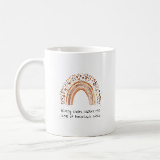 Boho Regenboog Knop Speld Koffiemok