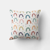 Boho Regenboog Kussen (Achterkant)