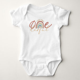 Boho Regenboog - Little Miss Onederful Romper